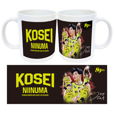 【受注販売】【MyPLAYER COLLECTION 2025-26】マグカップ #24 新沼康生